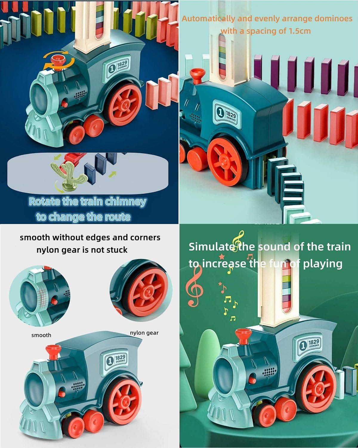 Train Toy Domino Set for Kid